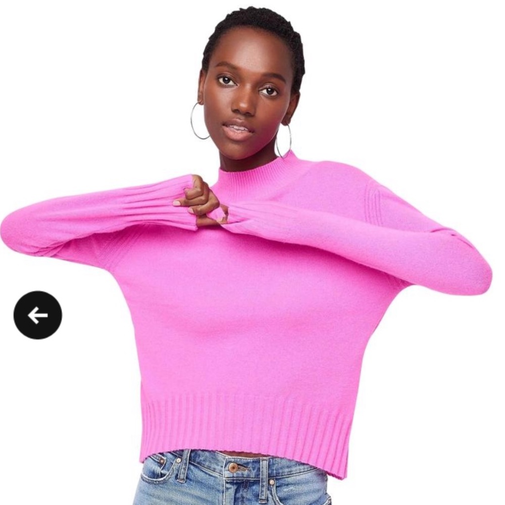Jcrew Cashmere mockneck sweater